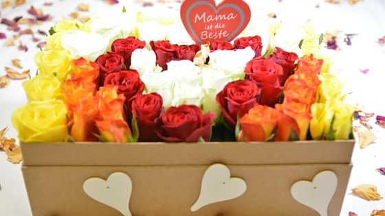 DIY Geschenkidee zum Muttertag - Blumenmeer