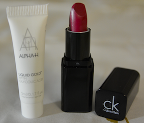 Concentrated Skincare Liquid Gold Alpha h & Creme Lipstick 31138 Calvin Klein