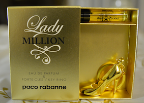 Lady Million Parfum Paco Rabanne & Key Ring