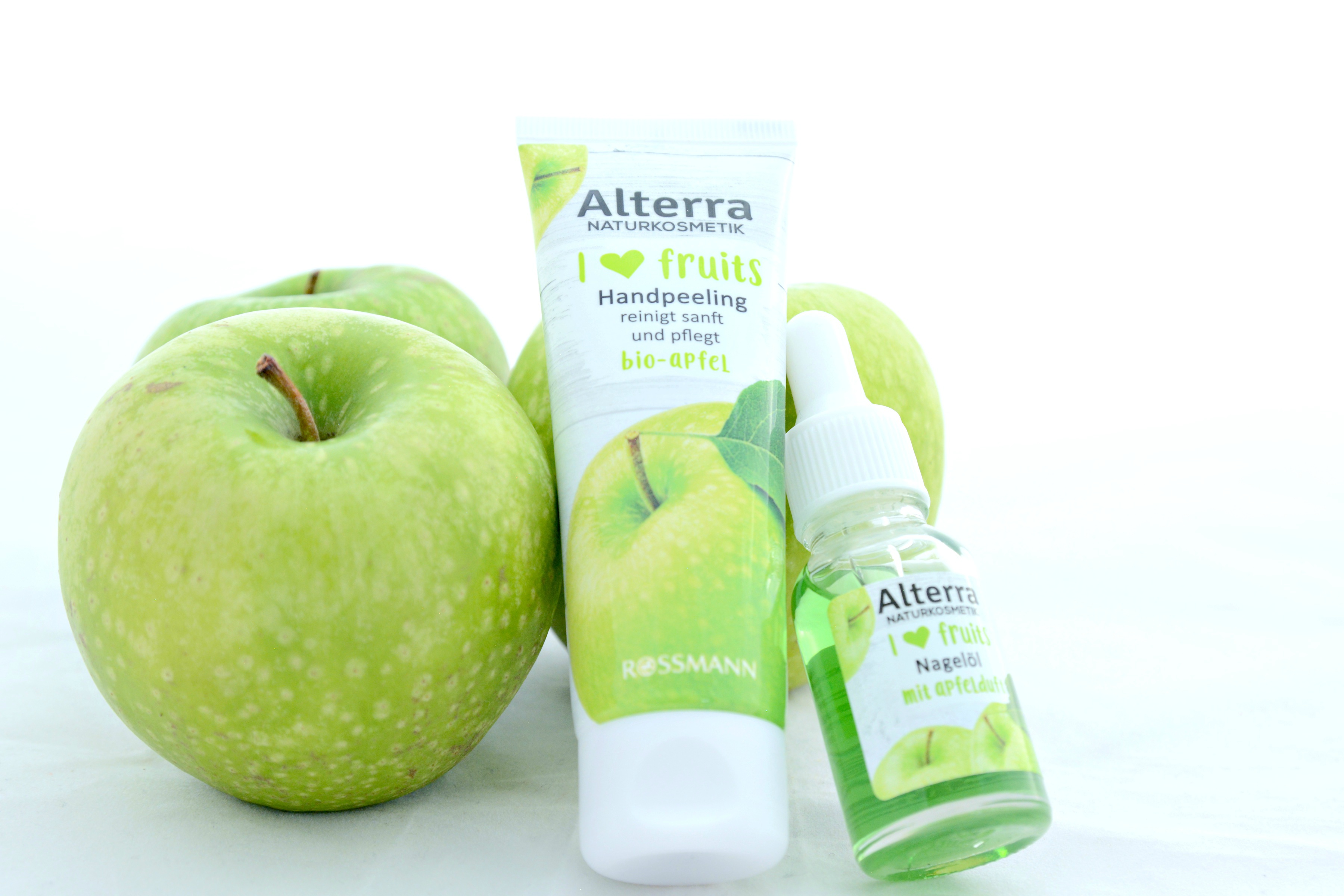 Die I <3 fruits Bio-Apfel Produkte von Alterra Naturkosmetik