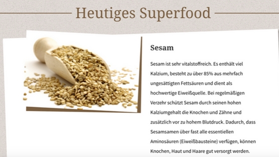 Zucker Detox: Superfood Sesam (Auszug aus dem 22TZD Programm)