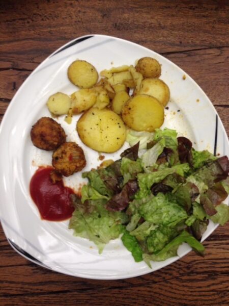 Vegan für 5 Tage - Mein Experiment Teil 2 3 BratkartoffelnBaellchen1