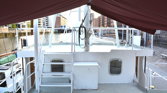Moin, Moin, Hamburg!! - Mein Trip in die Hansestadt: Teil 1 7 hamburg20schiff20deck20rechts1