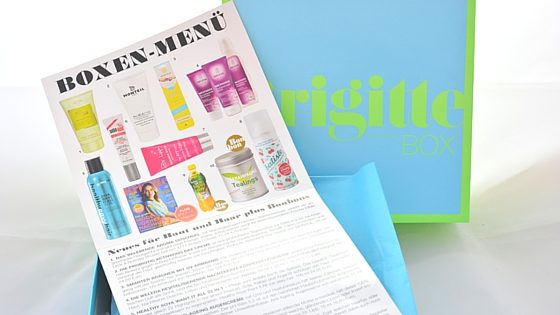 Unboxing: Die Brigitte Box Juni-Juli 2016 2