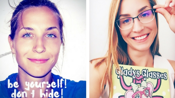 Mein Insta Rückblick - KW 34 2 selfies message gladysglasses1