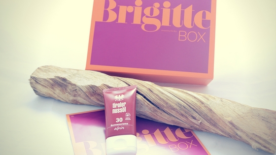 Unboxing: Die Brigitte Box Oktober-November 2016 4 tiroler nussoel alpin sonnencreme1