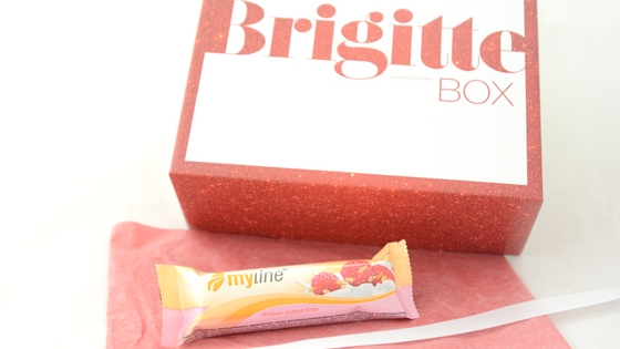 Unboxing: Die Brigitte Box Dezember 2016 11 brigitte box dezember 2016 myline riegel1