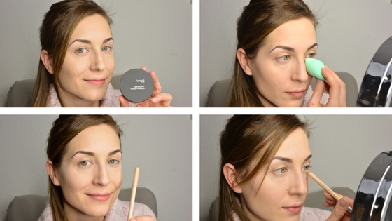 The perfect Wake Up Makeup! 5 wakeup makeup fixing powder kajal1