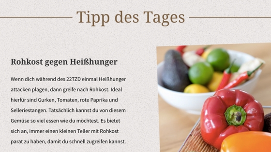 22 Tage Zucker Detox Programm: Meine zuckerfreie Zeit 2 zucker detox erfahrungen tipp des tages rohkost gegen heisshunger1