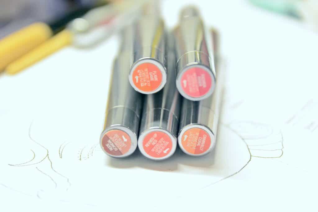 Der Benefit Makeup Workshop in Heilbronn + Schminktipps 6 benefit makeup seminar lippenstifte1