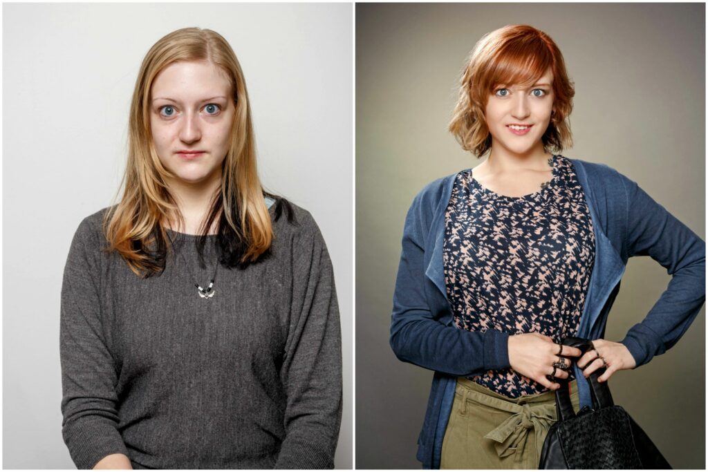 Das große Umstyling bei Scissorys Heilbronn + Styling Tipps 14 scissorys umstyling collage lisa1