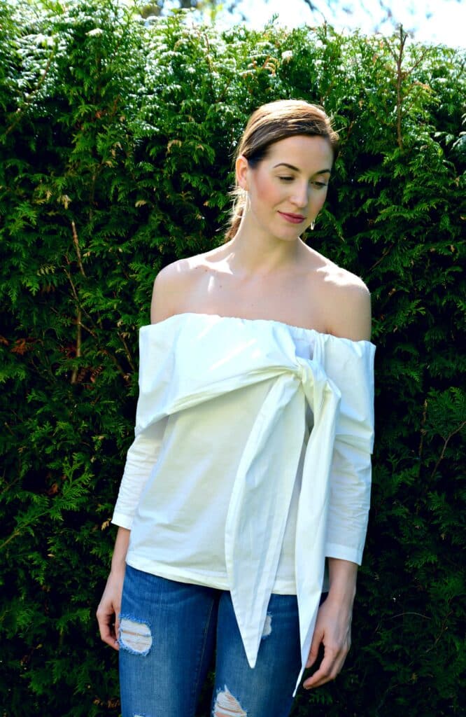 Frühlingsoutfit: It's all about the blouse! 12 shein bluse weiss 51