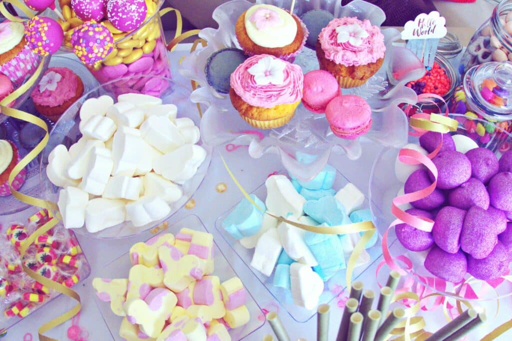 babyparty organisieren candy bar1