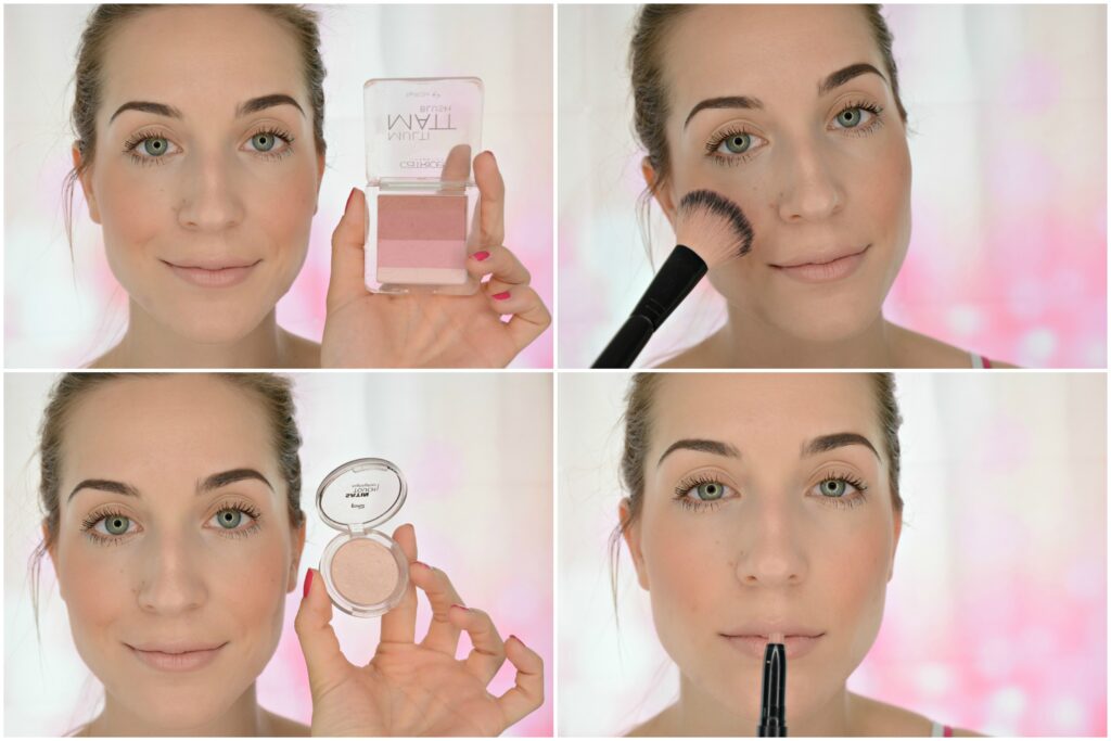 My Everyday Makeup Routine - summer edition 7 makeup routine collage schritte 10 111