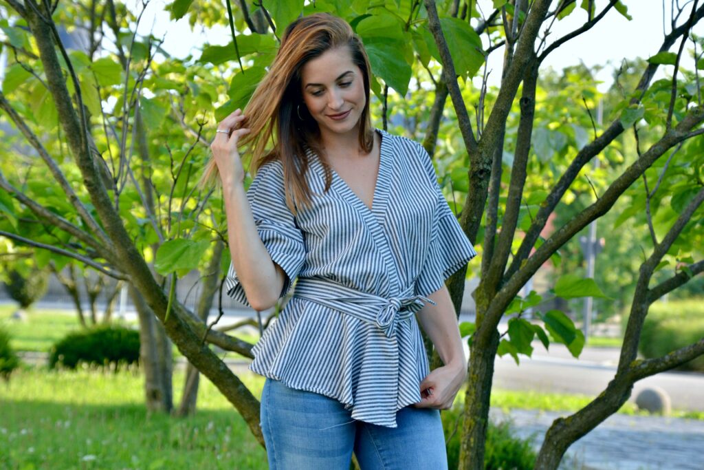 Jeans Braces, Sarcasm & A Wrap Blouse: My ROMWE Fashion 7 part2 101