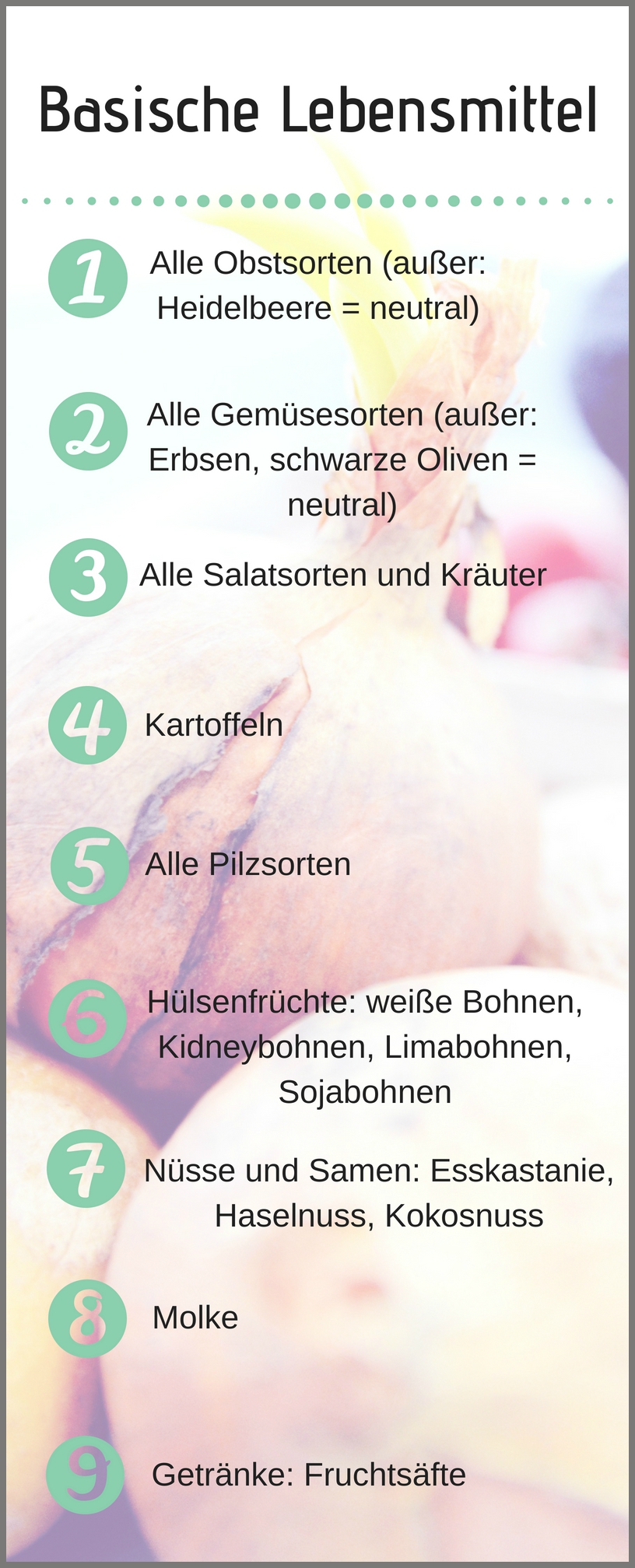 Basisches Essen I Warum es gesund ist & wie es aussieht 5 BasischeLebensmittel11