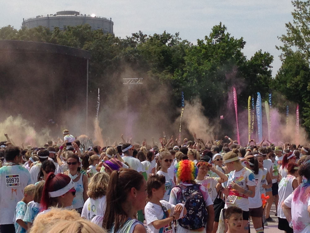 Color Run Stuttgart – Ohne Farbe kein Glanz!