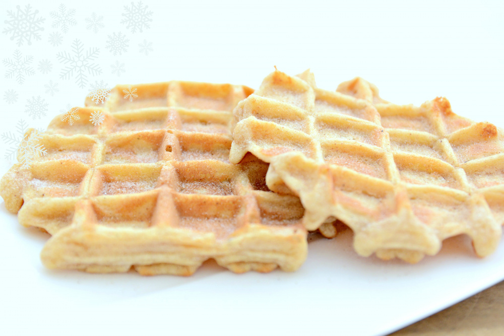 Xmas on Maikikii I Glutenfreie Waffeln weihnachtlich lecker