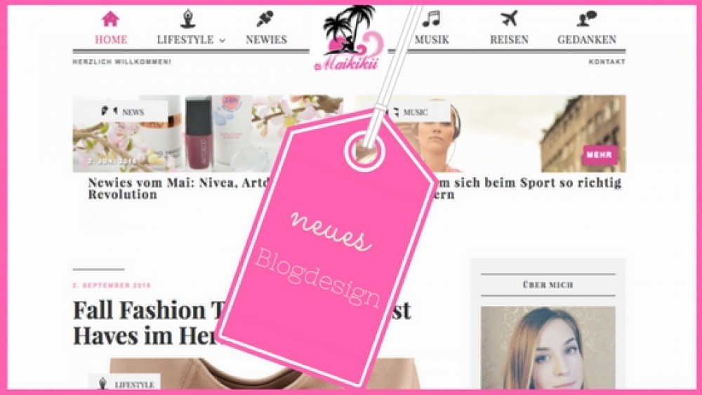 Mein neues Blogdesign!